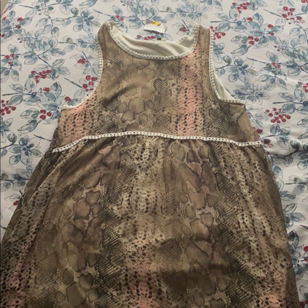 Leopard skin dress